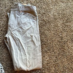 gray Levis 514 W34 L34